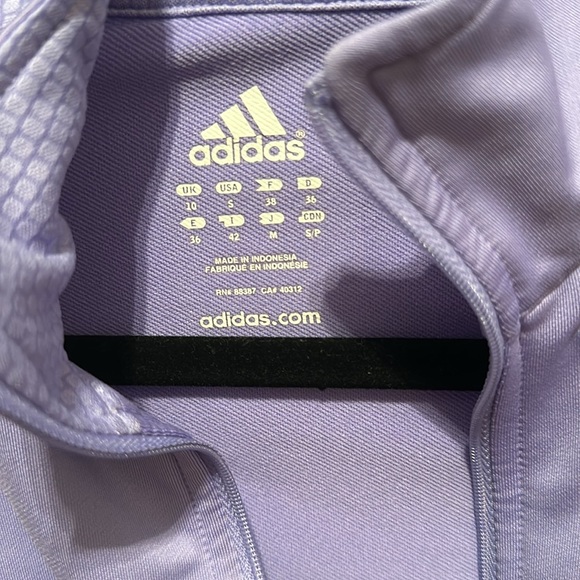 Purple Adidas activewear top - Picture 3 of 7